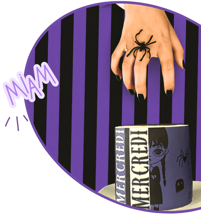 halloween gateau mercredi